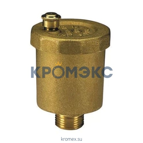 Воздухоотводчик автоматический латунь Ду 15 Ру10 G1/2" НР прямой Danfoss 065B8223