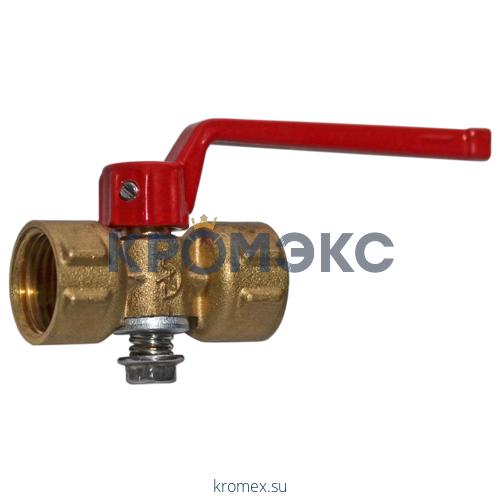 Кран для манометра 3-ходовой латунь 11б18бк Ду 15 Ру16 ВР G1/2"-М20х1,5 с рукояткой без фланца Пензапромарматура 01211012