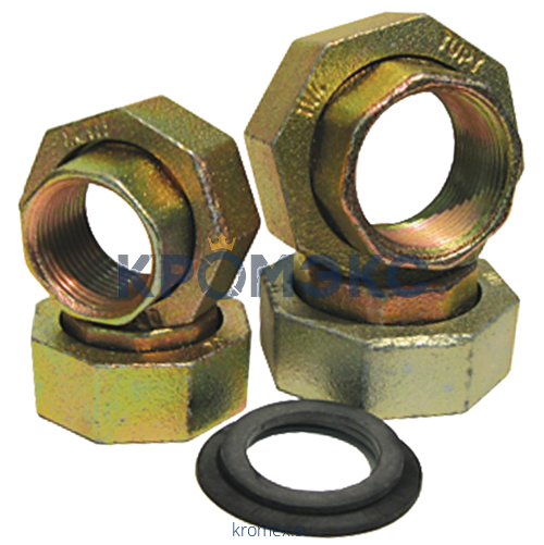 Детали присоединительные чугун Ду25 G 1 1/2"xRp 1" ВР (комплект) для циркуляционных насосов Wilo 112046890