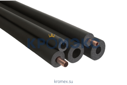 Трубка вспененный полиэтилен BLACK STAR 28/6 L=2м Тмакс=95°C чёрный Energoflex EFXT028062BS