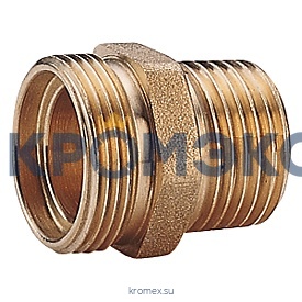 Ниппель латунь переходной Ду 20х16 (3/4") НР R180R Giacomini R180RY020