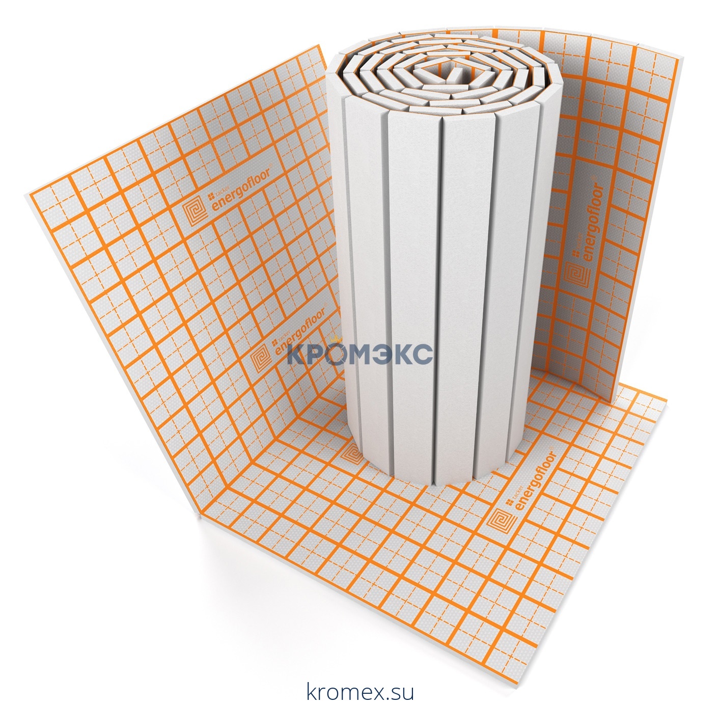 Мат теплоизоляционный Energofloor Tacker AL 30/1,0-3,2 des-sg Energoflex EFRM3013/2TKRAL
