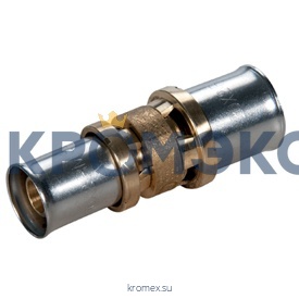 Муфта переходная МП/PE-X латунь пресс RM103 Дн 32х16 Giacomini RM103Y020