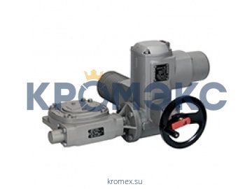 Электропривод четвертьоборотный AUMA SA07.6/AM01.1 F07 380В IP67 с блоком управления для крана шарового JIP Ду 400 Danfoss 065N8435