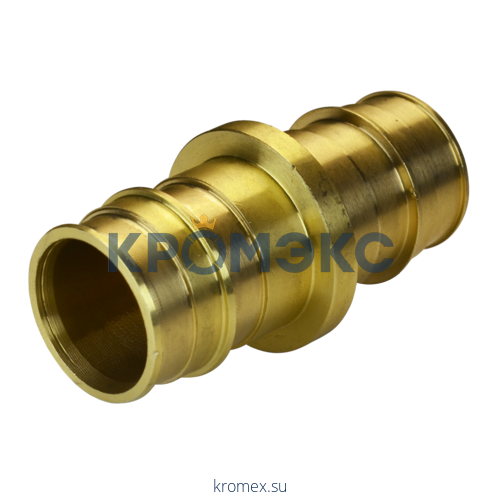 Муфта для PE-X латунь Дн 40 РОС GX102ACY007