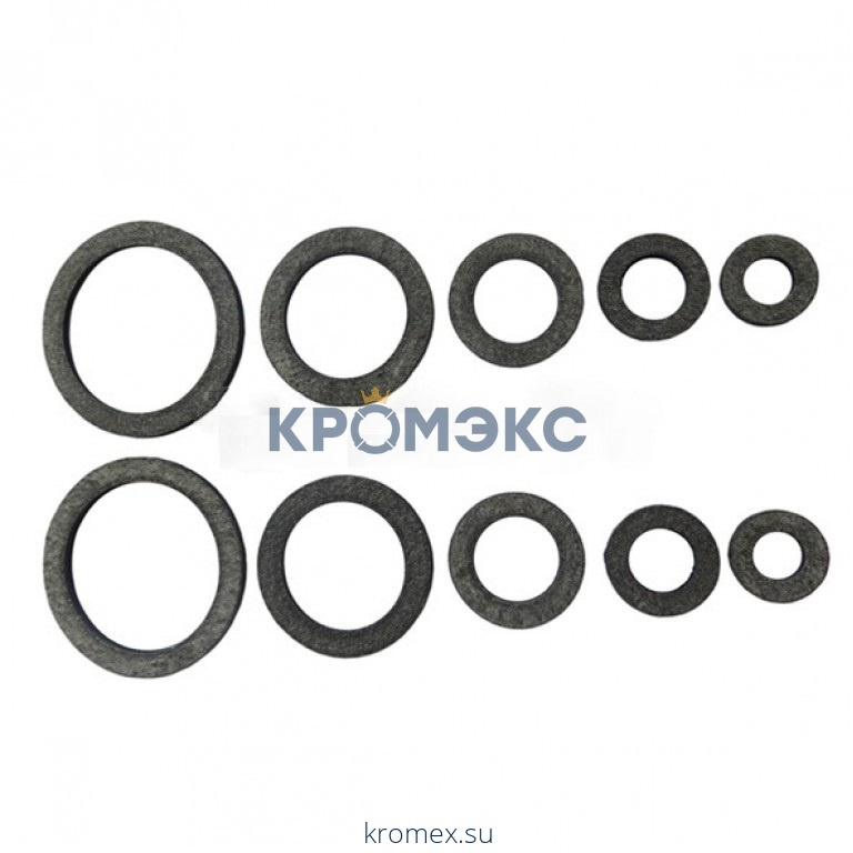 Набор прокладок резина ТМКЩ Сантехник №3 Симтек 3-0003