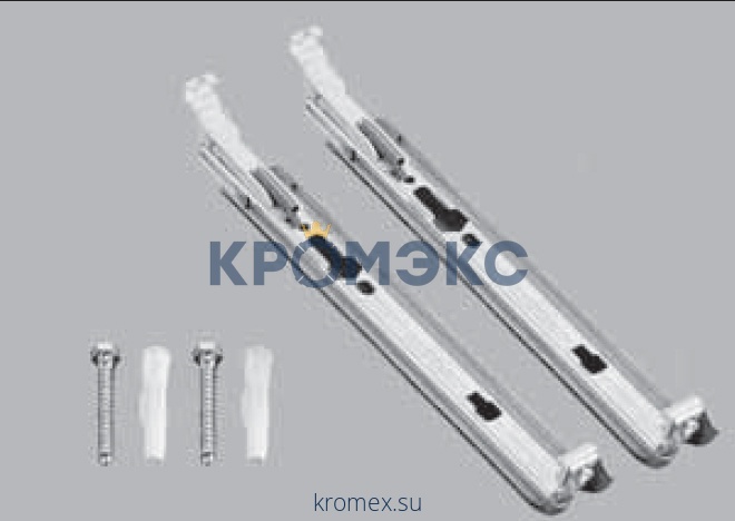 Кронштейн настенный для панельных радиаторов H=500мм тип 10/20/30 Monclac MCK-108 ZAWMCK500B102