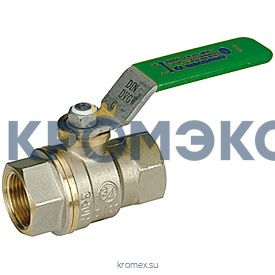 Кран шаровой латунь никель R950W Ду 10 Ру42 ВР полнопроходной рычаг Giacomini R950WX002