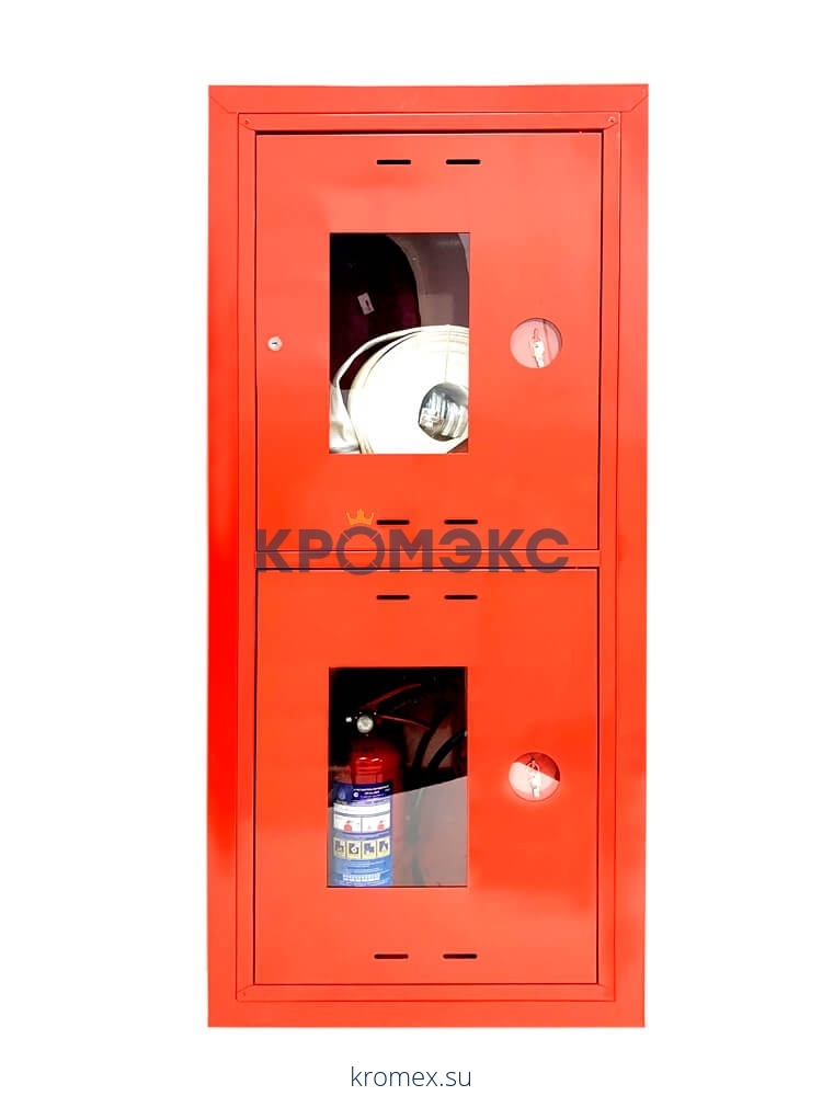 Шкаф пожарный красный ШПК 320 ВОК универсальный ФАЭКС