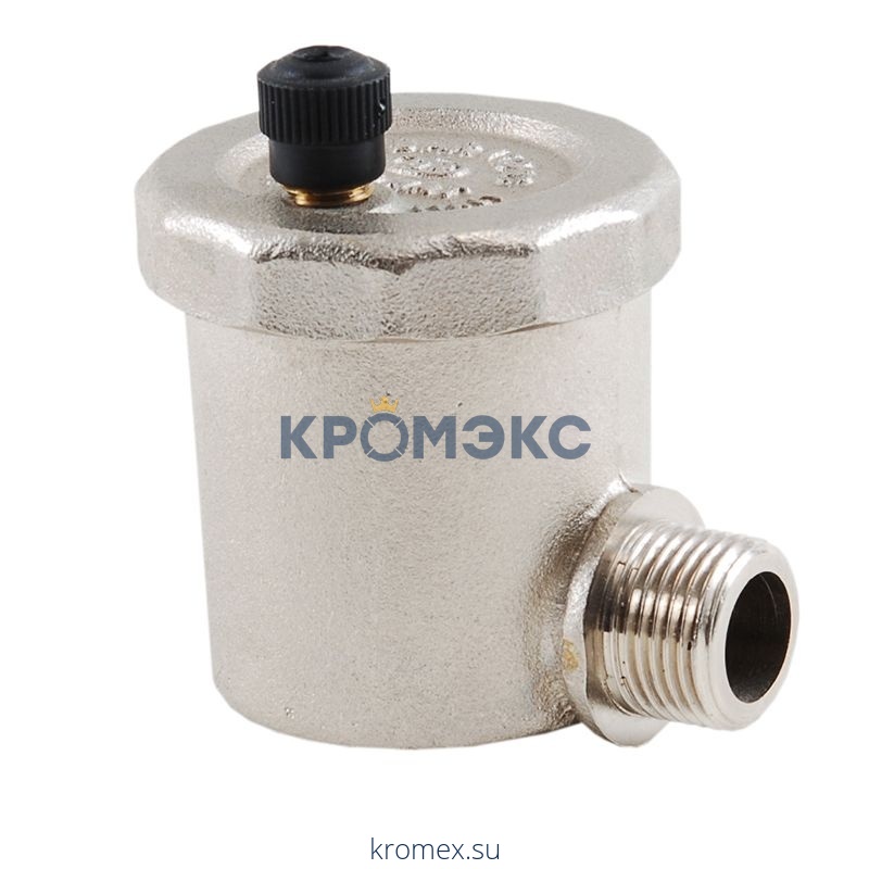 Воздухоотводчик автоматический латунь 502 Ду 15 Ру10 G1/2" НР угл OR 0502.415