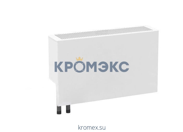 Конвектор настенный концевой Универсал ТБ-С НП КСК 20 (средней глубины) 2.696кВт с воздухоотводчиком КлМ ниж/п НР 3/4" прав ТЗПО