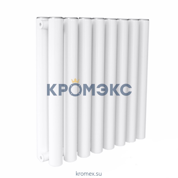 Радиатор трубчатый Гармония 1-300 3 секции с нижней подводкой лев ВР G 1/2" RAL 9005 (чёрный янтарь) КЗТО Г13003НЛ