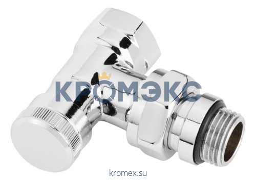 Клапан запорный для радиатора RLV-CX Ду 15 Ру10 ВР угловой Danfoss 003L0273