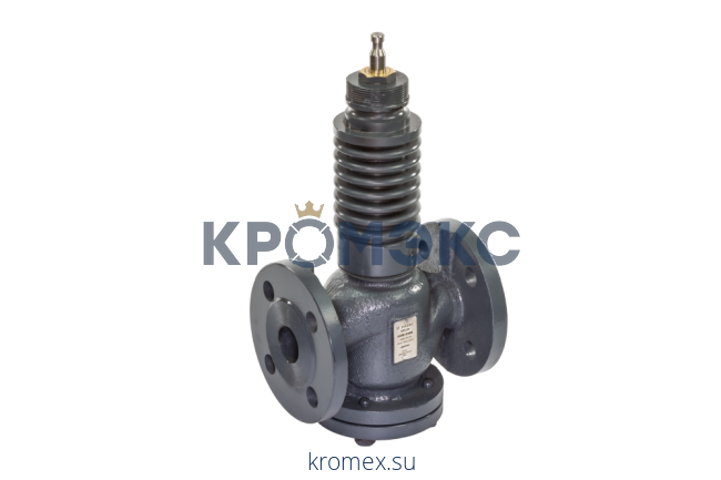 Двухходовой регулирующий клапан VFS-2R DN 80 PN 16, Kvs 100 м³/ч, ф/ф, корпус-чугун, Ридан 065B3380R