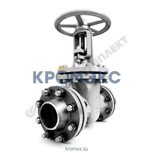 Задвижка клиновая сталь газ 30лс15нж Ду 150 Ру40 фл МЗТА