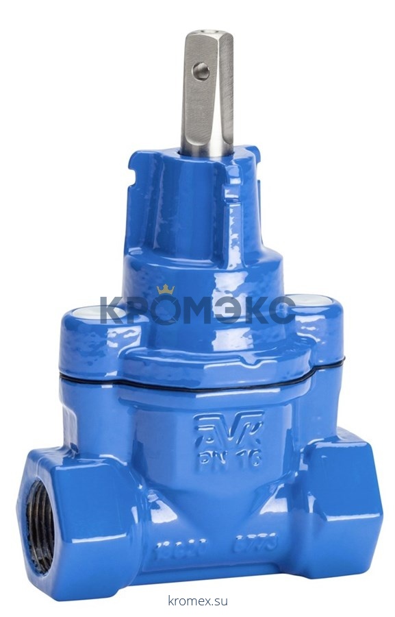 Задвижка AVK ответвительная с внутренней резьбой серия 03/00 DN50/40 PN16