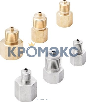 Переходник сталь нерж для манометра М20х1,5х1/2" ВР/НР Росма 00000024755