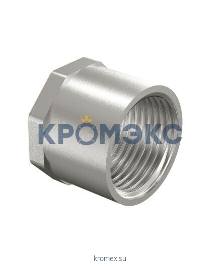 Муфта латунь никель Ду 25 (1") ВР LD LD.67.502.25