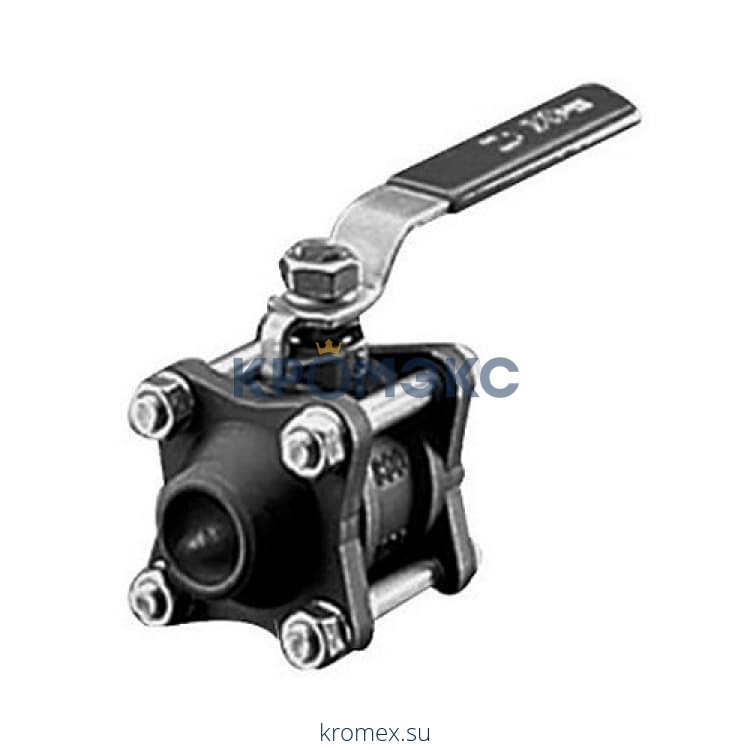 Кран шаровой сталь X3444B Ду 15 Ру63 п/привар Danfoss 149B6054B