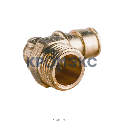 Угольник для PE-X латунь GX127 Дн 20х3/4" НР Giacomini GX127Y055