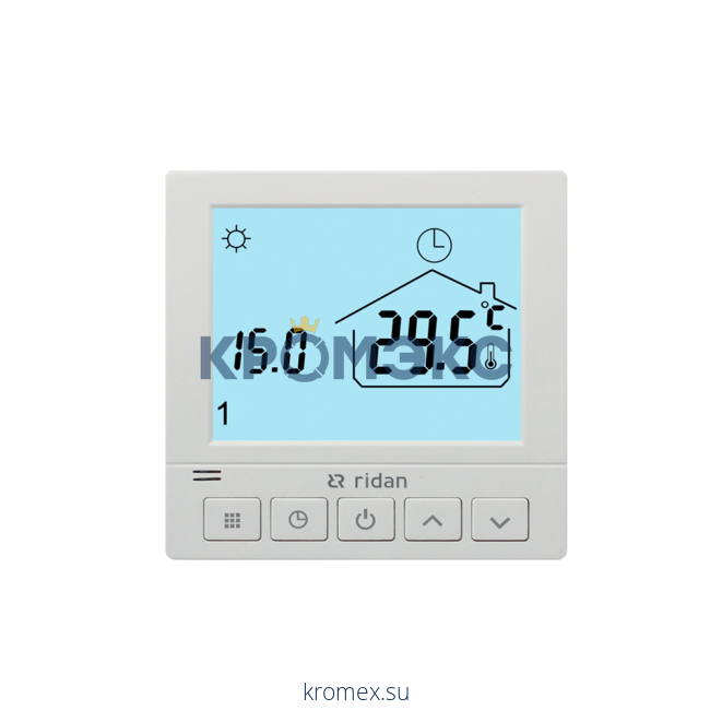 WT-R электронный термостат 230V Ридан 088U0625R