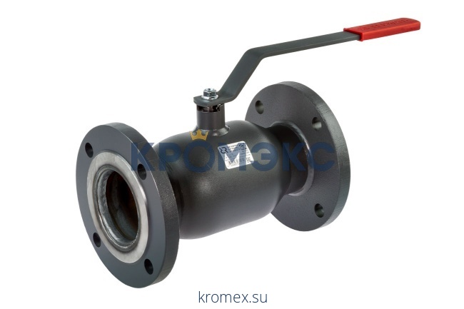 Шаровой кран RJIP Standard FF DN 150 PN 16 Т= 150 °С, ф/ф, стандартный проход, с рукояткой, Ридан 065N9630R