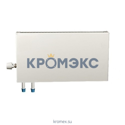 Конвектор настенный концевой Универсал Авто-С В НП КСК 15 (средней глубины) 1.716кВт двухтр с т/клапаном (угл) Danfoss 013G4203 ниж/п резьба лев Сантехпром 9112871