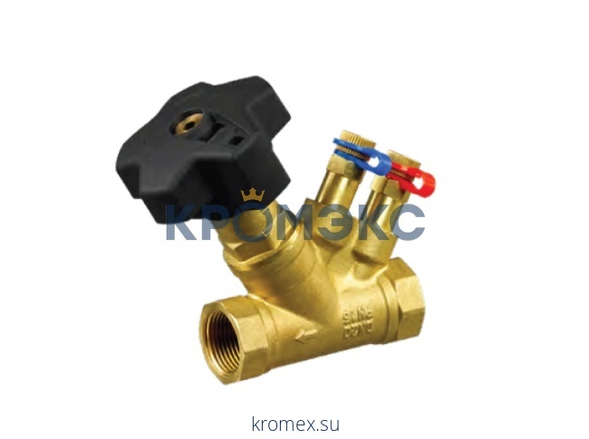 Ридан MVT-R DN50 Ручной балансировочный клапан с дренажем 003Z4086R