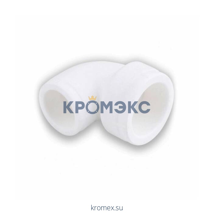 Угольник PP-R переходной белый внутренняя пайка Дн 25х20х90гр RTP (РосТурПласт) 15080