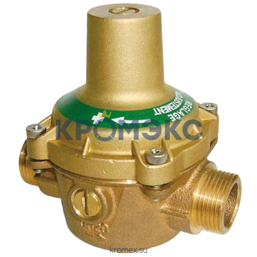 Регулятор давления мембранный бронза 11bis Ду 20 Ру25 G3/4" ВР Рн=1 - 5,5бар с вых. под маном. Danfoss 149B7604