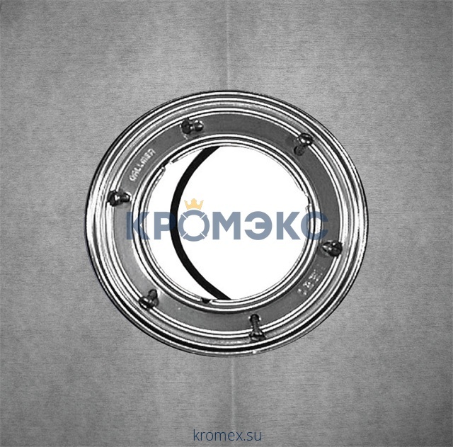 Фланец для трапов 196х114мм с полотном из термопластичного эластомера 400х500мм HL HL83.M