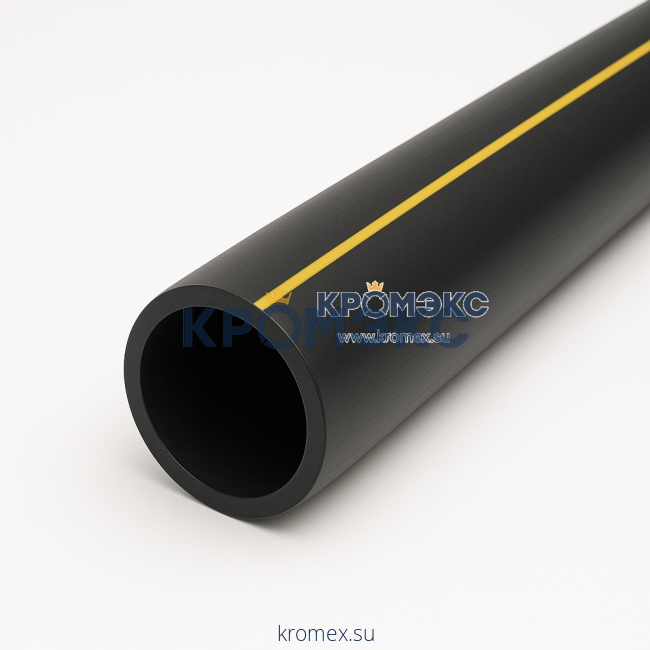 Труба ПНД ПЭ100 для газа ГОСТ Р 50838-2009 SDR17 d63х3,8 PN6