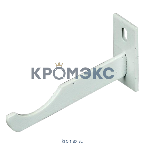 Кронштейн настенный L=130мм стальной для чугунных радиаторов усиленный