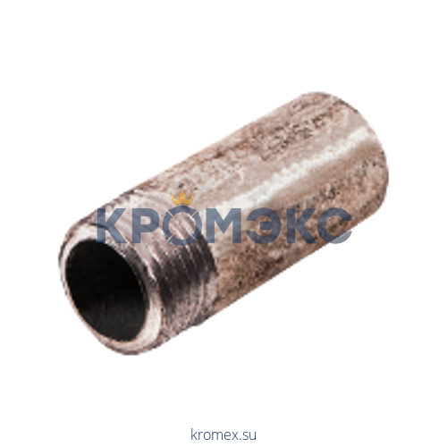 Резьба сталь удлиненная оц Ду 25 L=50мм из труб по ГОСТ 3262-75 КАЗ