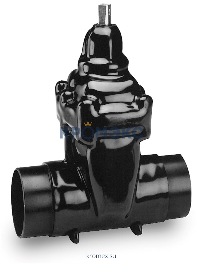 Задвижка AVK клиновая со стальными варными кольцами для природного газа (короткая строительная длина) серия 46/64 DN100 PN16