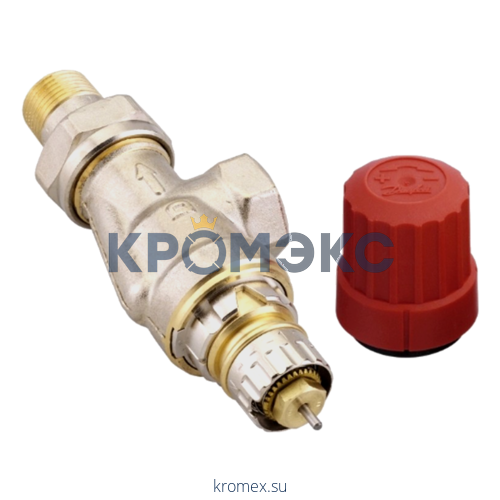 Клапан термостатический RTR-N UK для двухтр Ду 20 Ру10 угловой осевой ВР клипс RTR (RA) Danfoss 013G7049