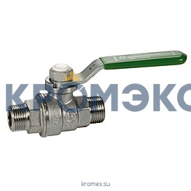 Кран шаровой латунь хром R253WL Ду 10 Ру42 НР рычаг Giacomini R253WX032