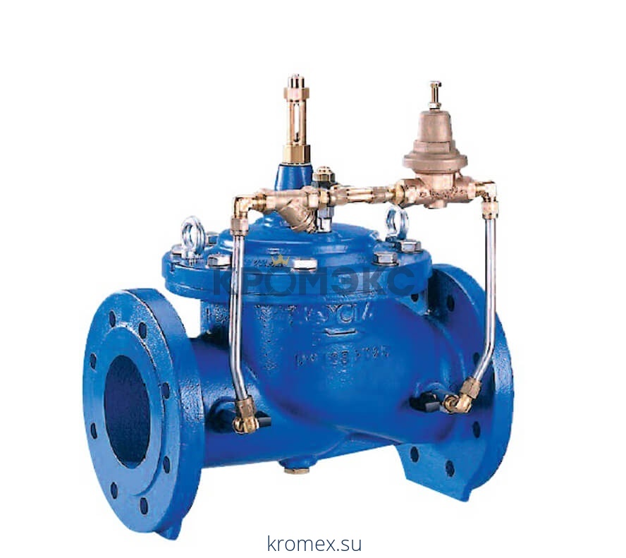 Клапан регулирующий чугун C101 пилотный Ду 50 Ру25 фл Danfoss 149B001175