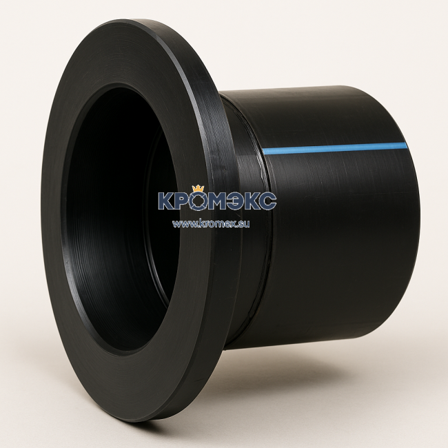 Втулка под фланец ПЭ100 280 мм SDR21 сварная ПНД