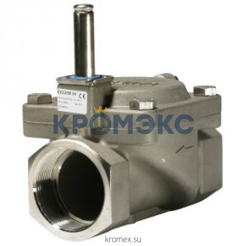Клапан эл/магн сталь нерж НЗ EV220B Ду15 Ру16 G1/2" ВР серия 15-50 140С Danfoss 032U8500