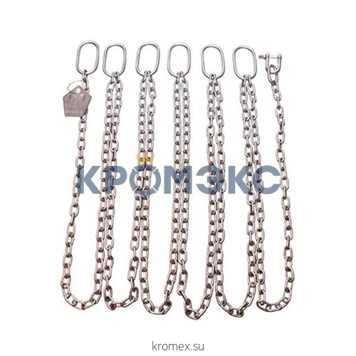 Цепь подъемная с карабином сталь нерж L=6 м Grundfos 98989668