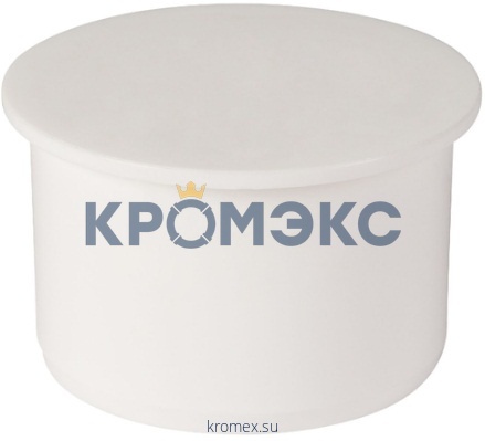 Заглушка PP-H белая HTMw Дн 50 б/нап Ostendorf 559820