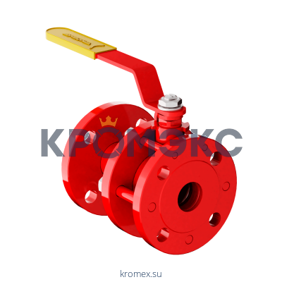 Кран шаровой сталь 11с67п Ду 50 Ру16 фл полнопроходной Маршал 5СФ.00.1.016.050