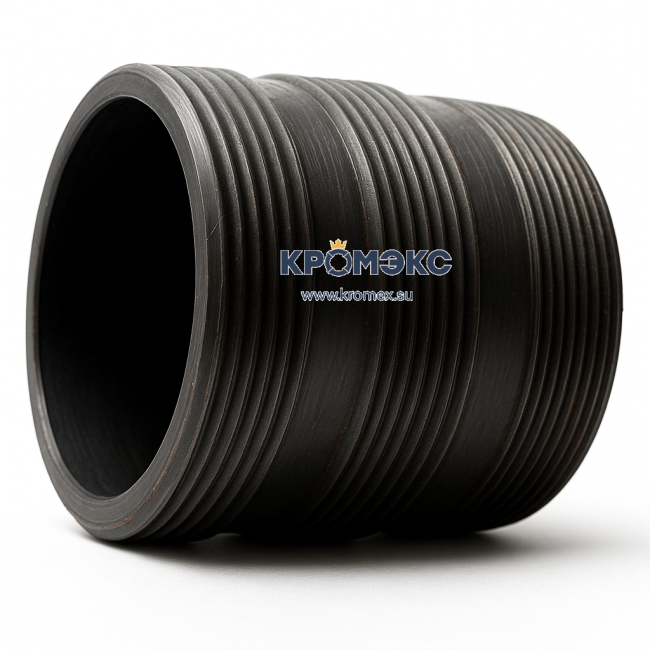 Муфта защитная ПЭ100 для прохода через ЖБ колодец ПНД трубы Дн250 мм