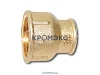 Муфта латунь переходная Ду 15х10 (1/2"х3/8") ВР/ВР VALFEX VF.240.L.012.038