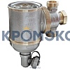 Фильтр магнитный сетчатый латунь Ду 25 Ру10 ВР R146 C шаровым краном, заглушкой для дренажа и клапаном выпуска воздуха Giacomini R146CX005