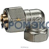 Угольник МП латунь обжим R563AM Дн 18х1/2"х90гр ВР Giacomini R563MX052