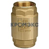 Клапан обратный латунь осевой NRV EF Ду 15 Ру25 Тмакс=110 оС ВР G1/2" диск пластик шток пластик Danfoss 065B8224