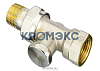 Клапан запорный для радиатора RLV-S Ду 15 Ру10 ВР прямой Danfoss 003L0124