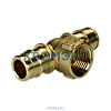 Тройник для PE-X латунь GX154 Дн 20х3/4"х20 ВР Giacomini GX154Y044